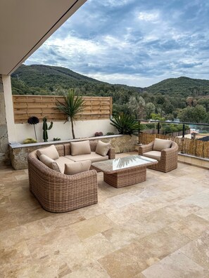 Terrace/patio - Villa Azzura 130m2 with swimming pool (Cauro)