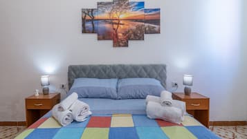 2 camere, ferro/asse da stiro, lenzuola