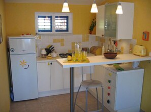 Private kitchen - Apartments Mediterraneo Blues (Sibenik)