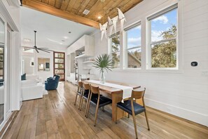 Dining - Newly Listed Home with Carriage House, Private Pool, Peloton and Fitness Room (Santa Rosa Beach)