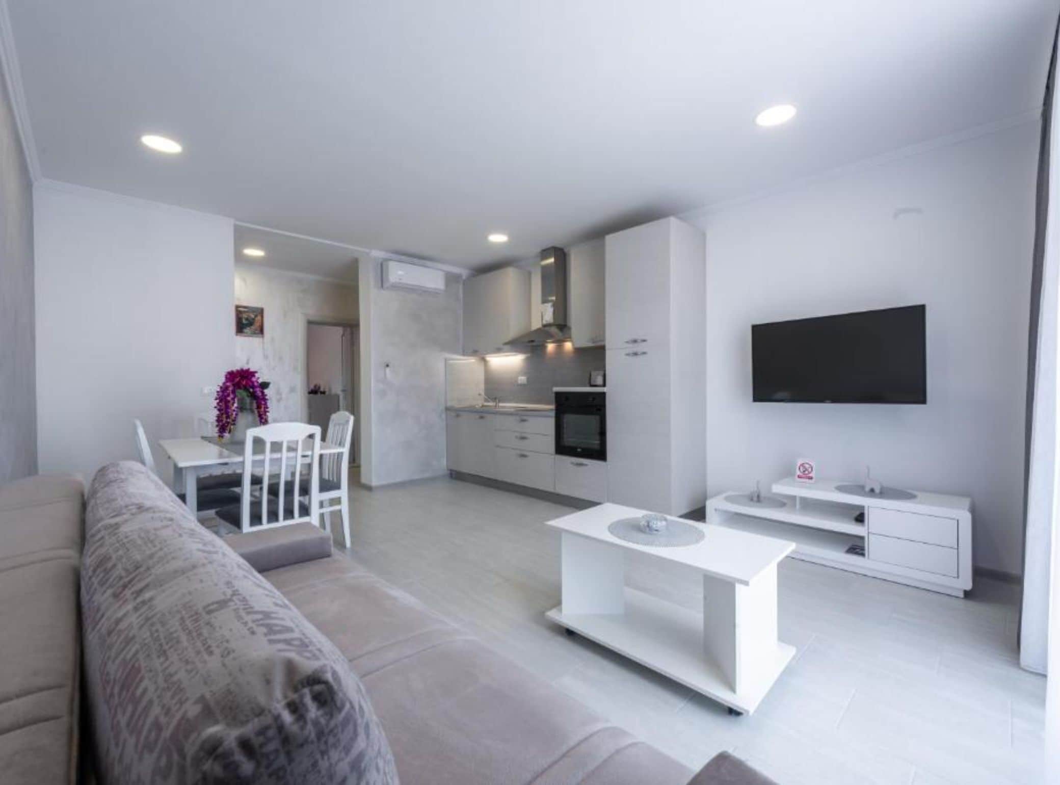 公寓 (Superior One Bedroom Apartment with S) | 客廳 | 32-吋平面電視，提供有線頻道