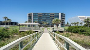 Exterior - Anastasia #605 Ocean front property with panoramic view of ocean/beach, boat parking (St. Augustine Beach)