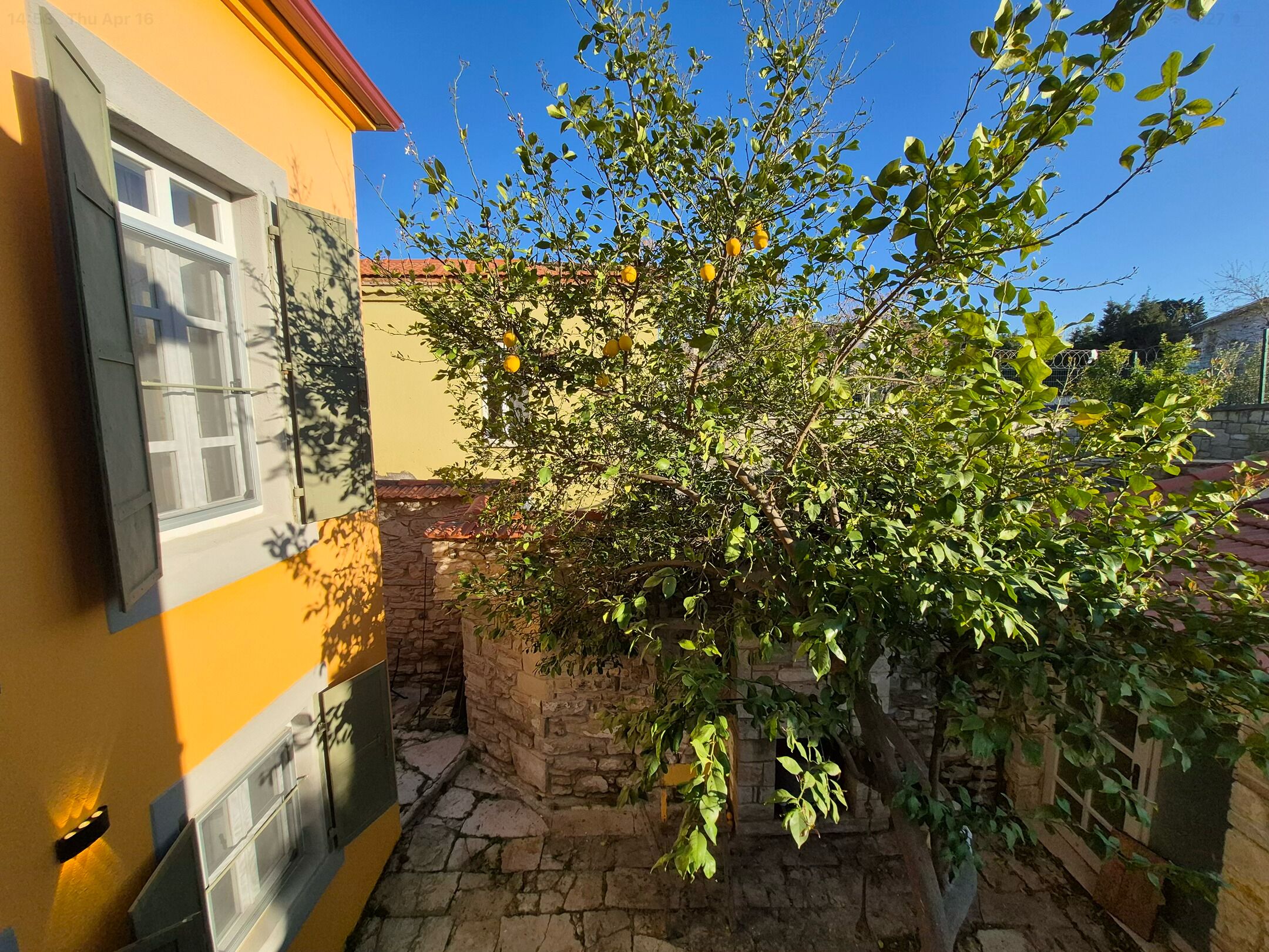 Chambre Triple Deluxe, vue jardin | Enceinte de l’hébergement