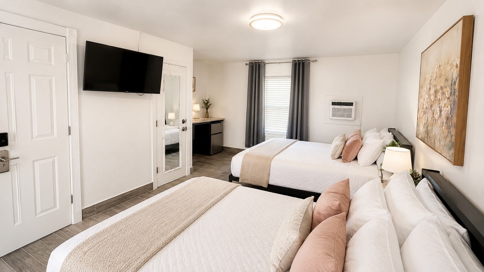 1 slaapkamer, een strijkplank/strijkijzer, wifi, beddengoed