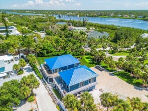 Exterior - Manasota Key Beach Estate 6BR Compound w/ Pool (Englewood)