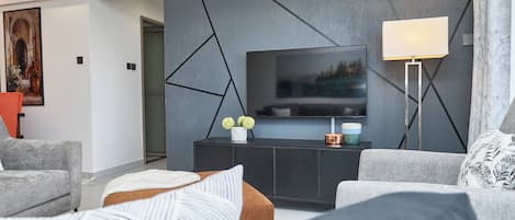 Familienapartment, Stadtblick | Wohnbereich