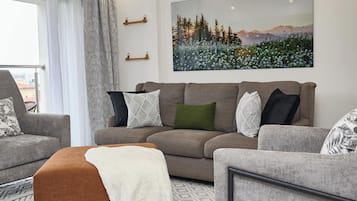 Familielejlighed - byudsigt | Opholdsområde