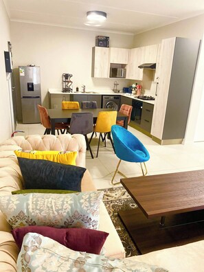 Apartment, 2 Bedrooms, Balcony | Living room - Blest5 Tranquil Stay 1 (Johannesburg)