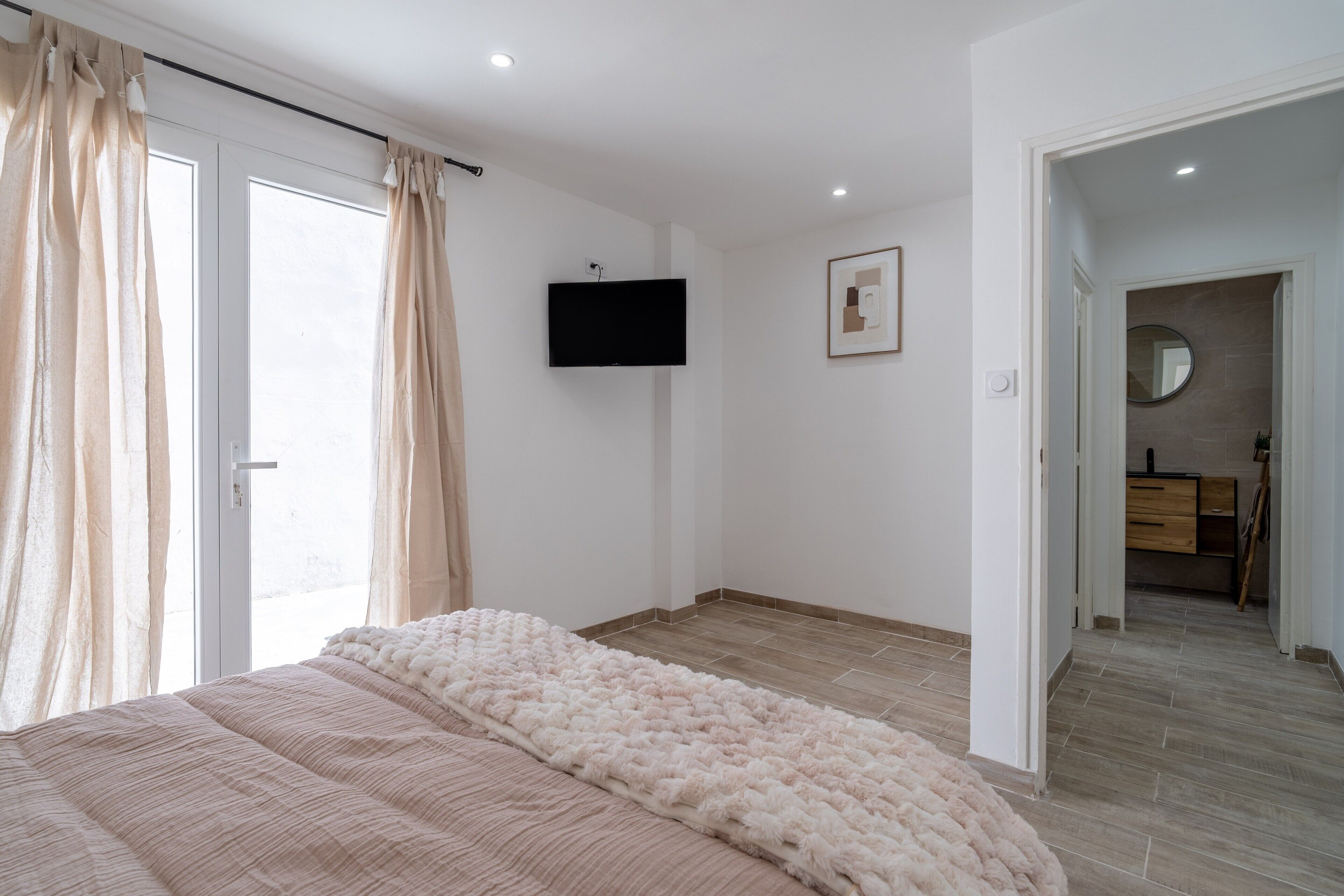 2 slaapkamers, beddengoed