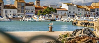 Appartement 'Port-la-Nouvelle' avec jardin privé et Wi-Fi