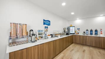 Free daily full breakfast