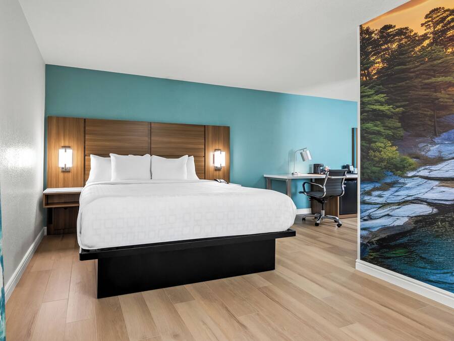 Suite Deluxe, 1 cama de matrimonio grande con sofá cama, no fumadores | Ropa de cama de alta calidad y escritorio