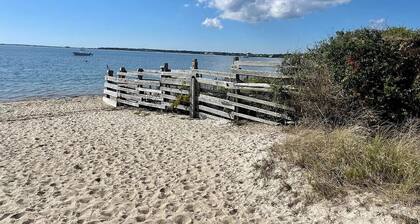 4BR Coastal Retreat Walk to Beach, Deck & BBQ Sleeps 12 Near Ocean Backyard Deck