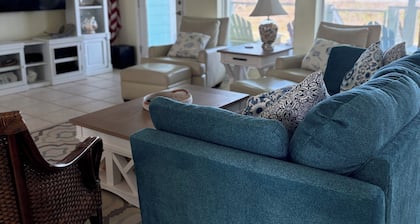 Beachfront Escape – Beach Views from a Wraparound Porch + Private Walkover”