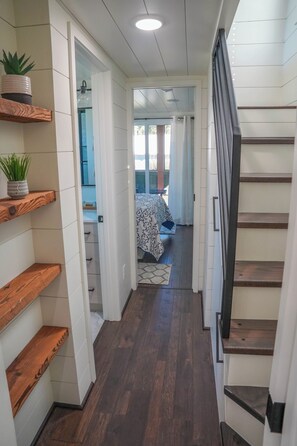 Room - Pet Friendly 2-bedroom loft cabin at Black Prong Resort (Morriston)