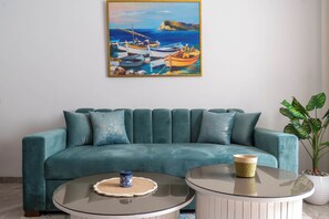 Appartement, 1 slaapkamer, toegankelijk voor mindervaliden, roken | Woonkamer