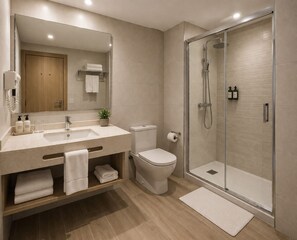 Comfort Double Room | Bathroom - H. Estación Pozuelo (Pozuelo de Alarcón)