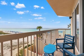 Condo, Multiple Beds, Balcony, Ocean View (Sunrise Beach Resort 601) | Property grounds - Pelican Perch! 3BR 3BA Corner Beachfront Condo w/ Epic Views, Sleeps 9 (Panama City Beach)