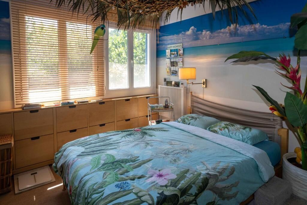 Double Room, 1 Double Bed, Shared Bathroom, Garden View