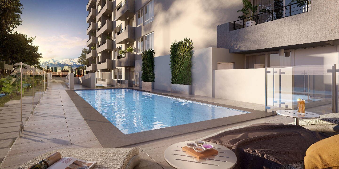 Seasonal outdoor pool