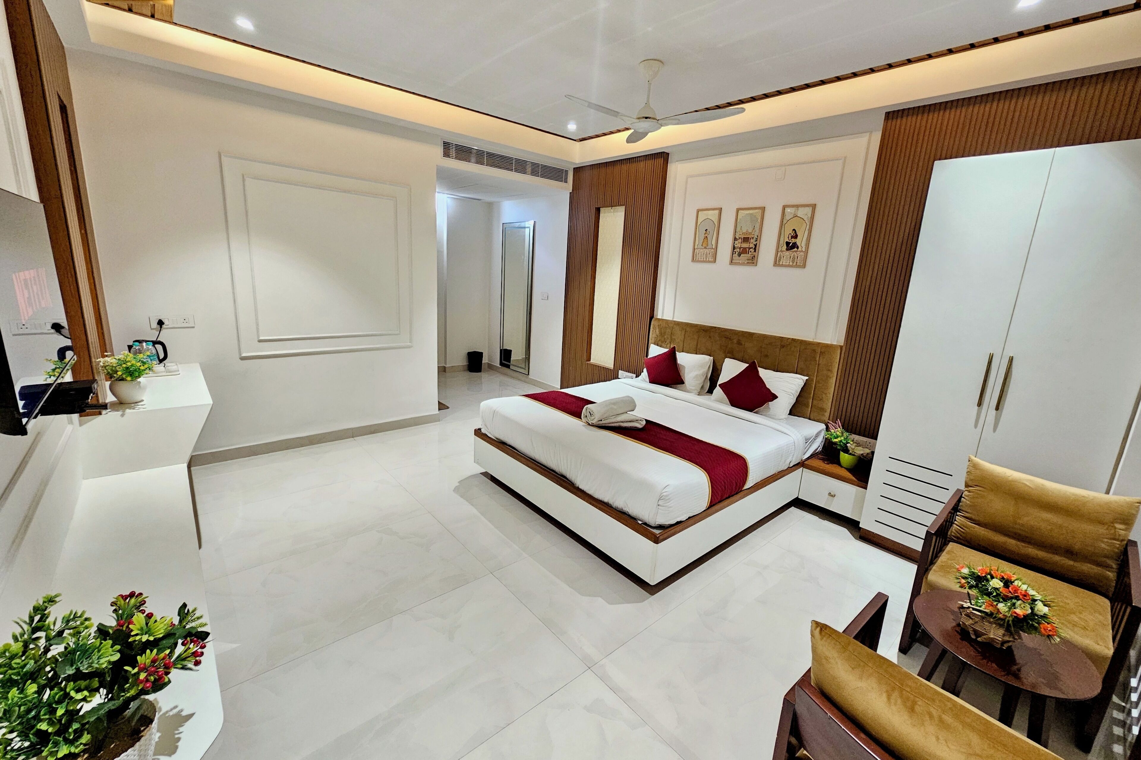 Superior suite, uitzicht op bergen