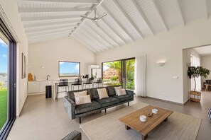 Living area - Modern and luxurious villa on Jan Sofat by CAYA (Willemstad)