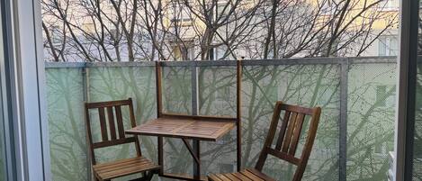 Apartment, 1 Queen-Bett, Nichtraucher, Balkon | Balkon