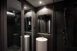 Apartment, 1 Bedroom, Accessible, Patio | Bathroom - Modern 1-bedroom Suite With Pool Access in Kamala, Phuket (Kamala)
