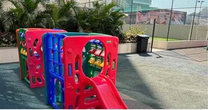 Children’s area - Studio with Sea View | Ocean View Studio with Pool, WiFi & AC (Rio de Janeiro)