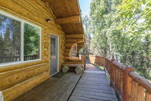 Terrace/patio - Kenai Kuik Cabins - Chum Salmon (Cabin #3) (Soldotna)