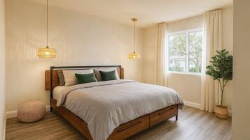 3 habitaciones, tabla de planchar con plancha y wifi gratis