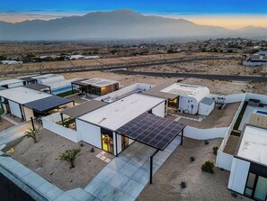 Exterior - Desert Skies Modernist Villa w/ Pool, Spa & Casita (Desert Hot Springs)