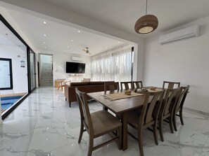 Dining - Casa Amanecer 3-bedroom house with AC in San Carlos Nuevo Guaymas (San Carlos Nuevo Guaymas)