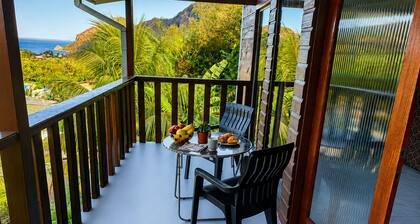• “Breathtaking Piton & Ocean Views, Romantic Balcony Retreat