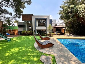 Pool - Family Home with Pool and Palapa - Central and Quiet Location. (Cuernavaca)