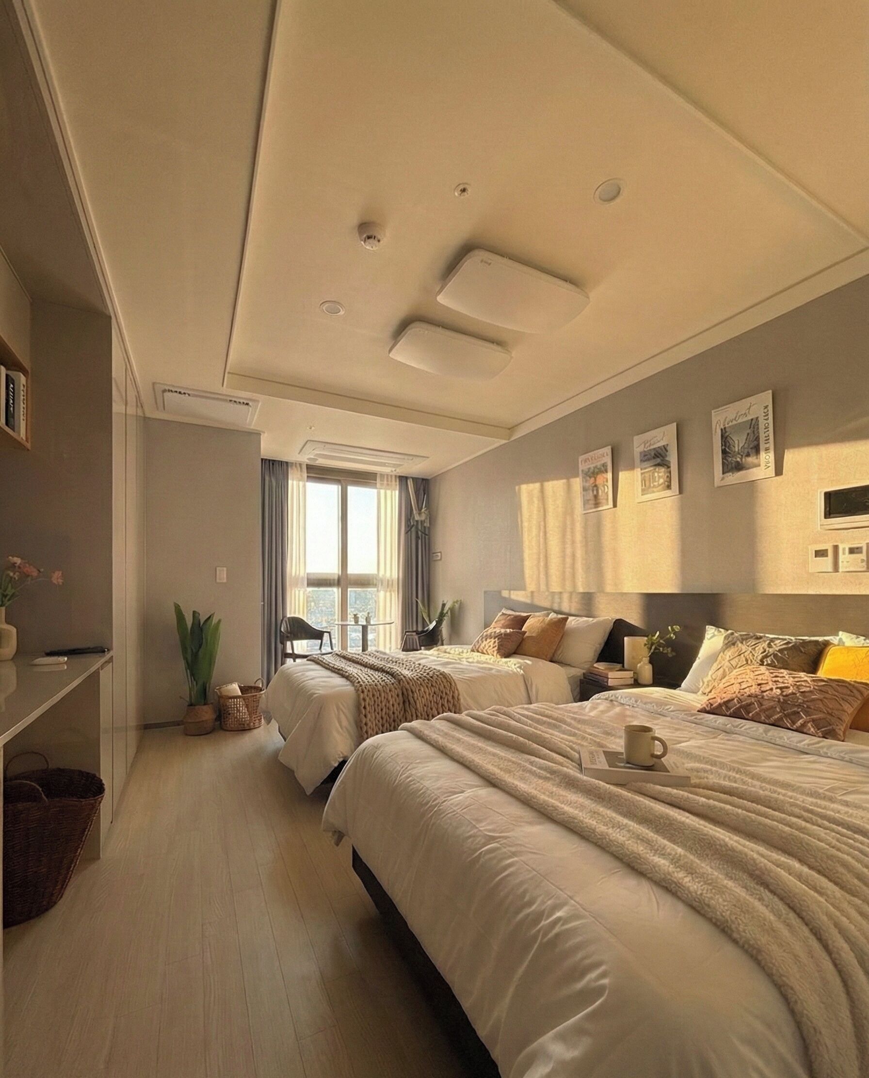 Standaard kamer, 1 twee- of 2 eenpersoonsbedden, uitzicht op stad