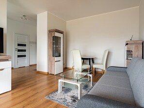 Living area - Brzeźno Coastal Comfort Apartment (Gdańsk)