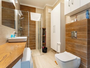 Bathroom - Brzeźno Coastal Comfort Apartment (Gdańsk)
