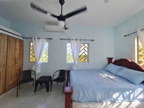 1 bedroom, internet, bed sheets
