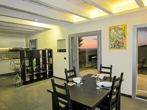 Dining - Stone Cottage by Interhome (Soleminis)
