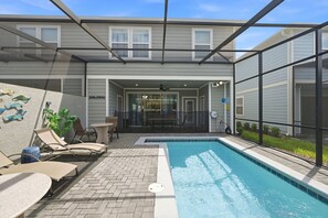 Pool - Sleek 5BR Home near Disney | Pool & Park (Davenport)