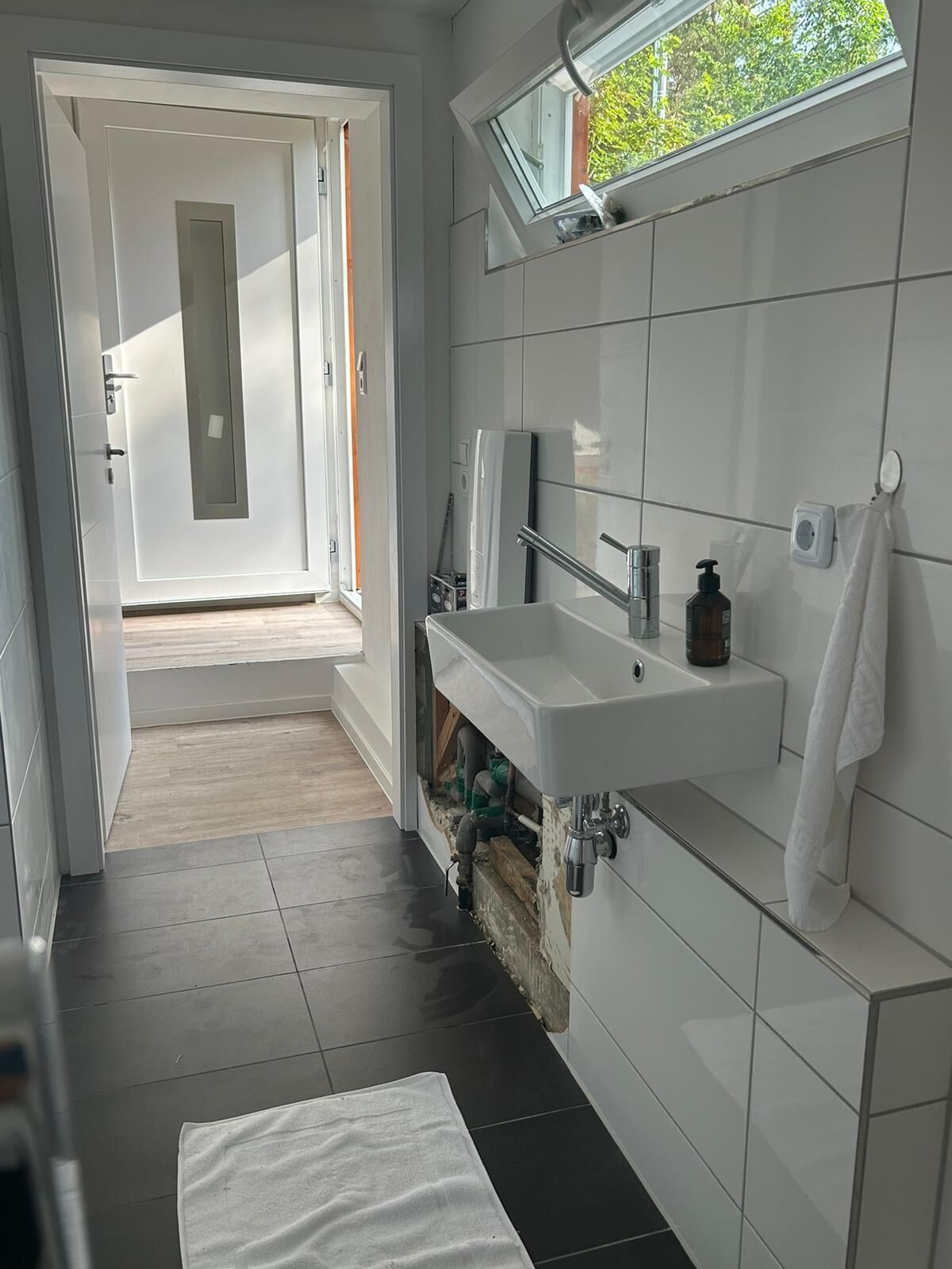 Handdoeken, zeep, toiletpapier