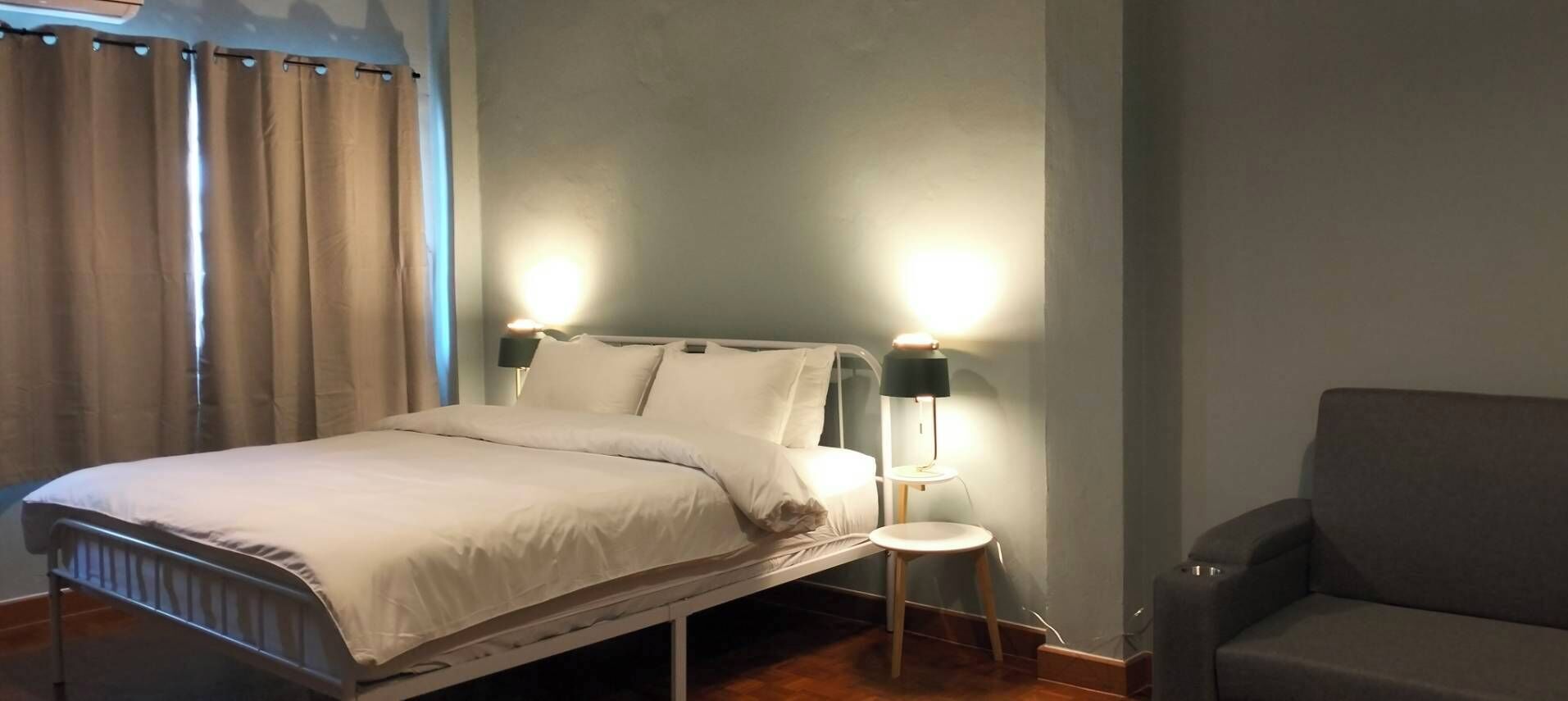 Superior tweepersoonskamer, balkon, uitzicht op stad