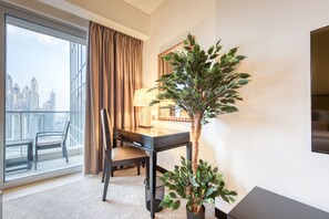 Apartment, City View | Interior - Emaar Residences Elegant Studio (Dubai)