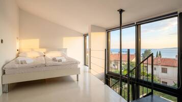 Standard Penthouse, 1 Bedroom, Balcony (Azure Adriatic Residence w/ Sea-View) | Interior