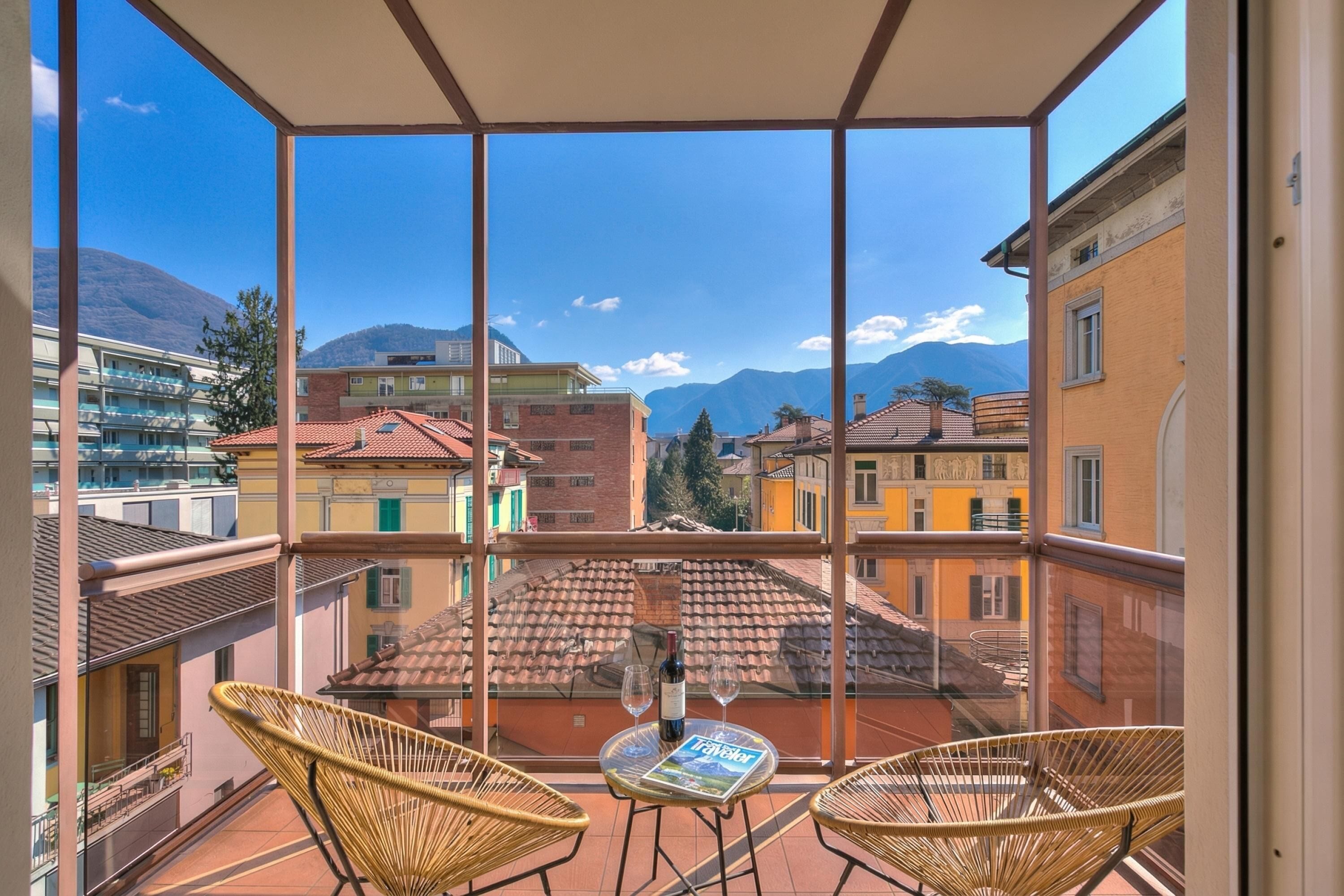 Appartement Standard, plusieurs chambres (Casa Berna) | Balcon
