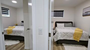 2 chambres, fer et planche à repasser, accès au Wi-Fi (inclus)