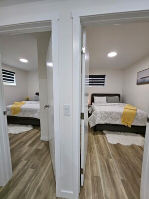 2 Schlafzimmer, Bügeleisen/Bügelbrett, kostenloses WLAN, Bettwäsche