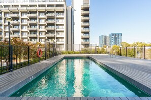Pool - Sunlit 1BR Retreat, Shops and Cafés at Doorstep (Phillip)