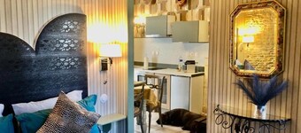 Les Fleurs De Lys, Suites&Appart , Entrée et Terrasse Privée Proche de la Mer